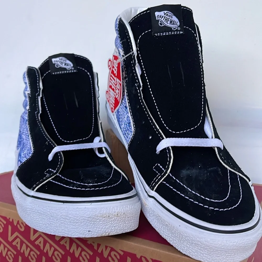 Vans WMNS Sk8-Hi Bolt Liquity Black VN0A5JIVBLK Sneakers
